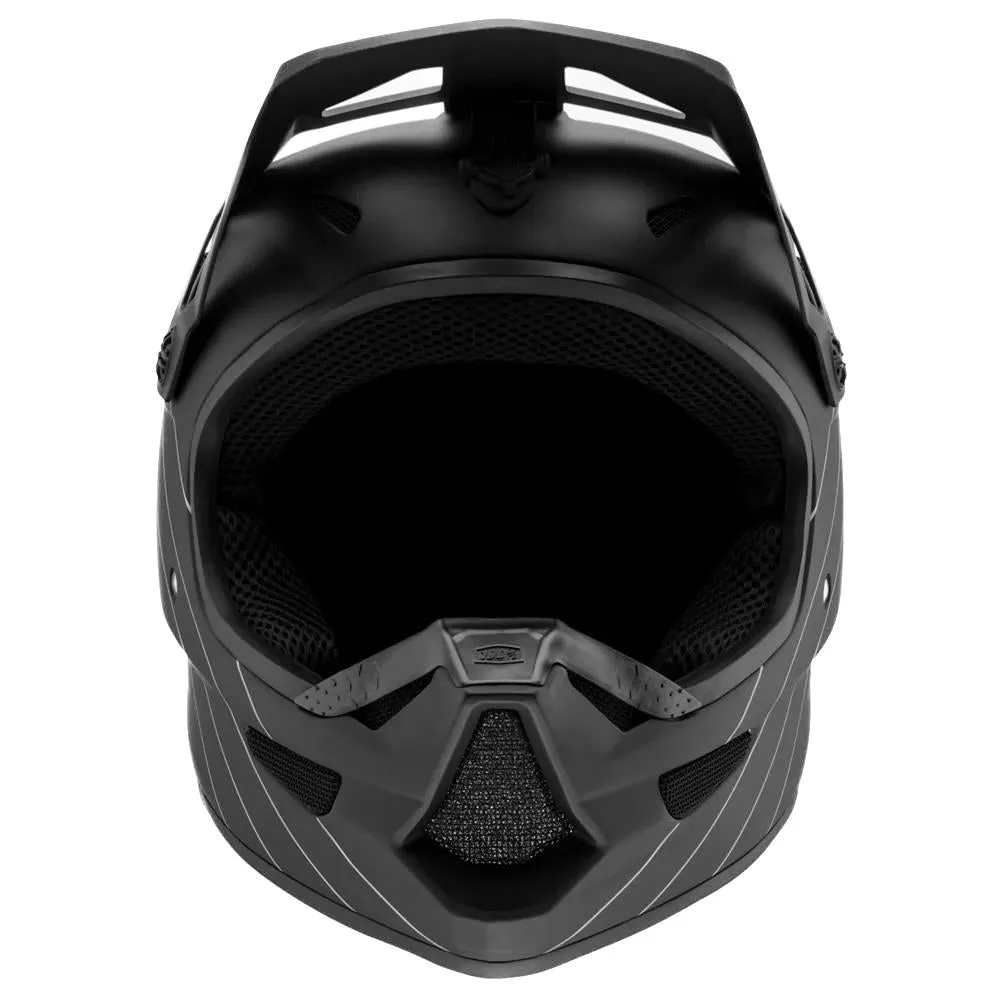 100% Status Race Helmet - Essential Black