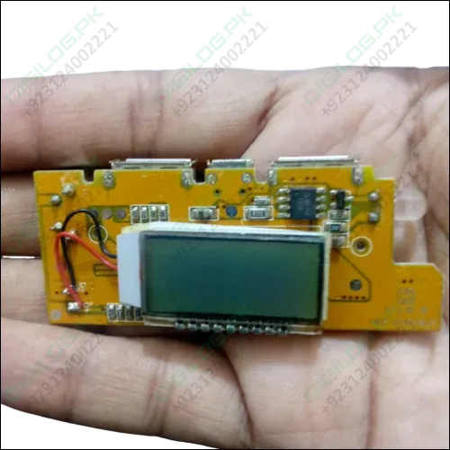 5v 2a Diy Power Bank Module With Display And Emergency Light Points