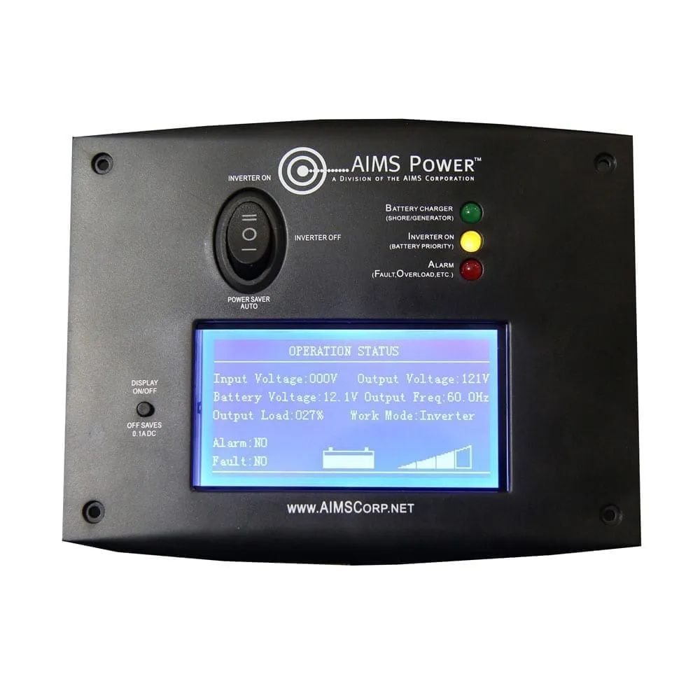 AIMS Power 12VDC Off-Grid Solar Kit | 570 Watt Solar   2000 Watt Pure Sine Inverter Charger