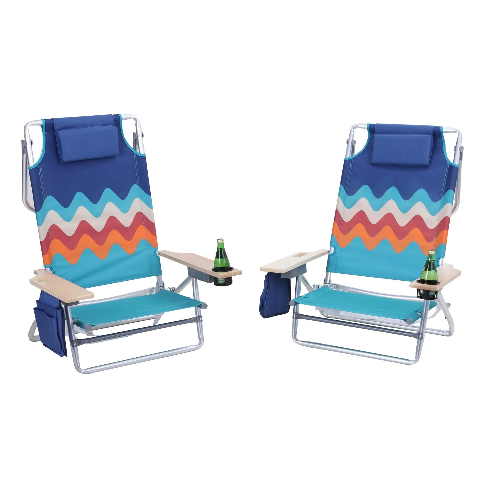 ALPHA CAMP Camping Folding Beach Chair