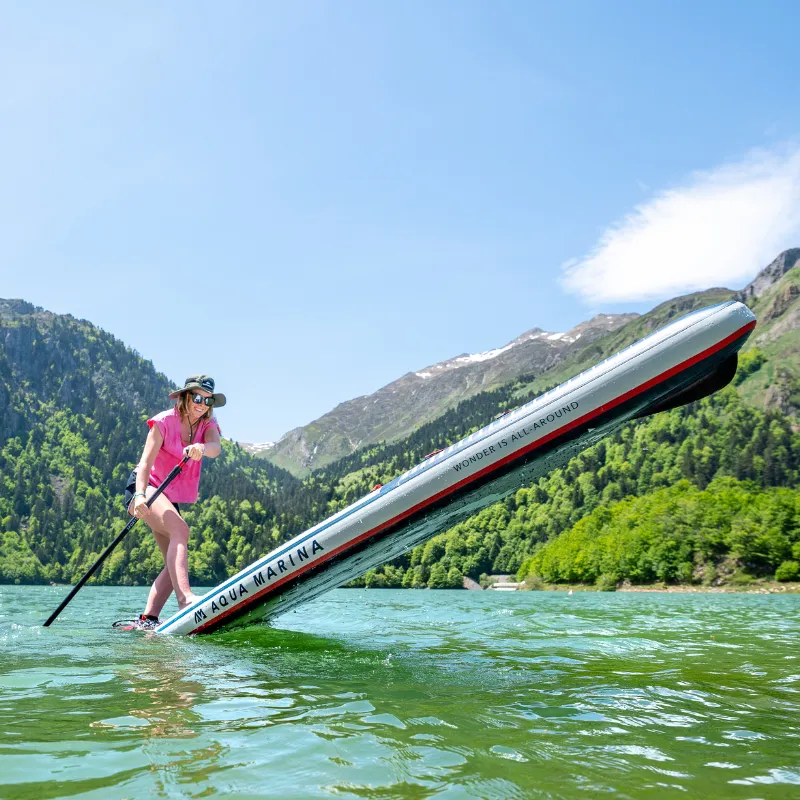 Aqua Marina 12'6" Hyper 2023 Touring Inflatable Paddle Board SUP Navy