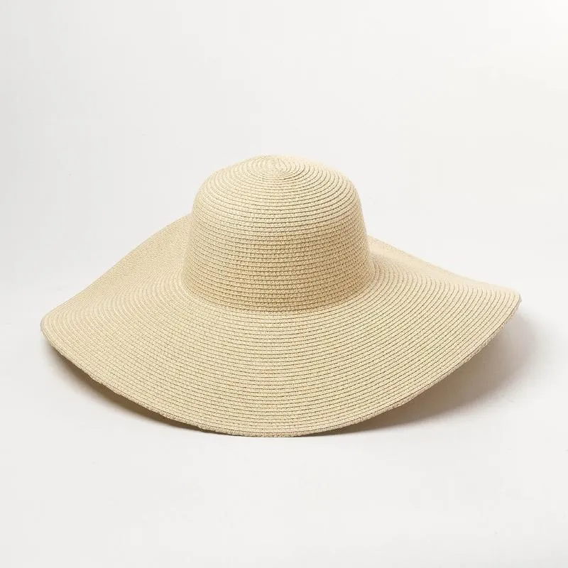 Beach Day Floppy Sun Hat - Beige