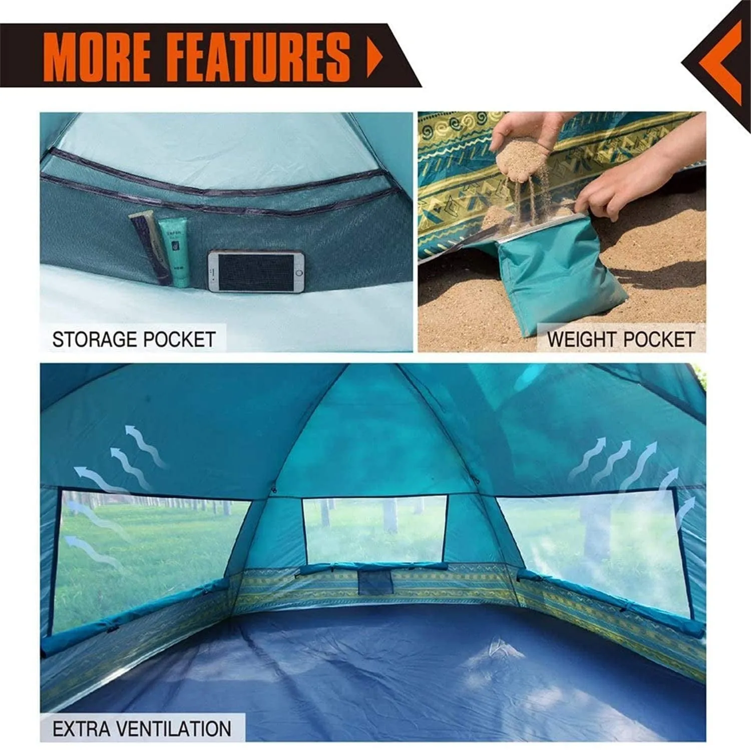 Beach Pop Up Tent