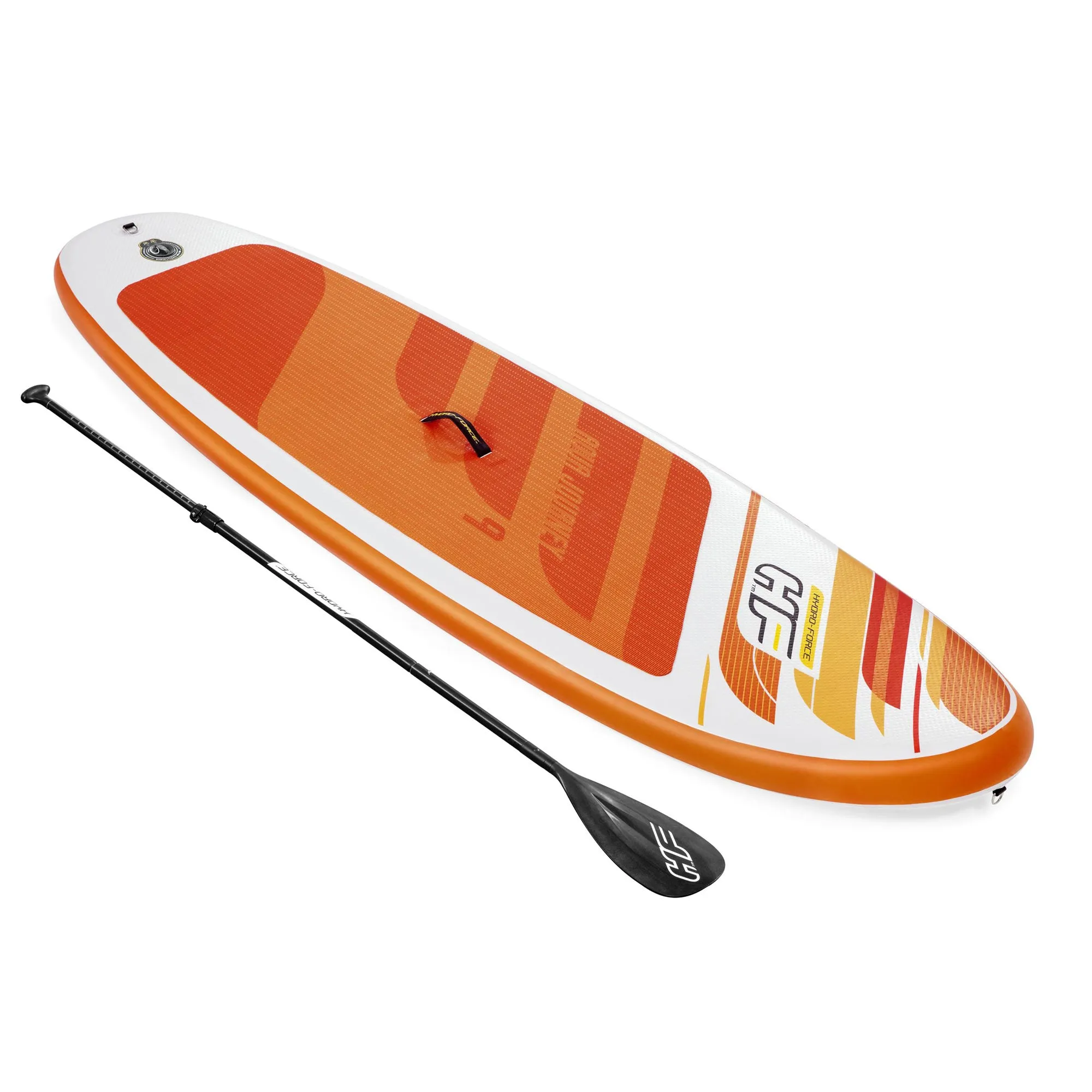 Bestway Hydro-Force Aqua Journey Inflatable 9' Stand Up Paddle Board Water Set