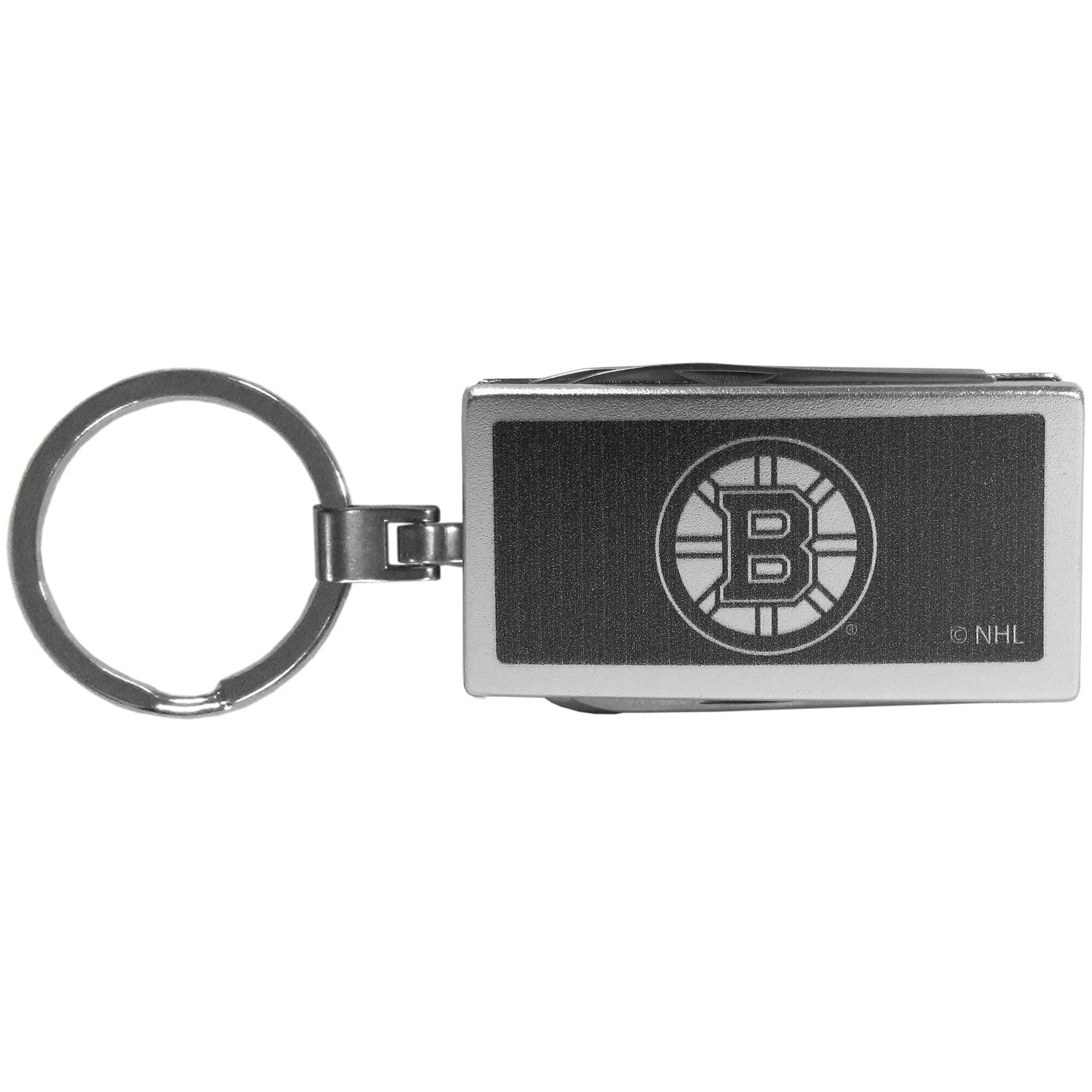 Boston Bruins® Multi-tool Key Chain, Black