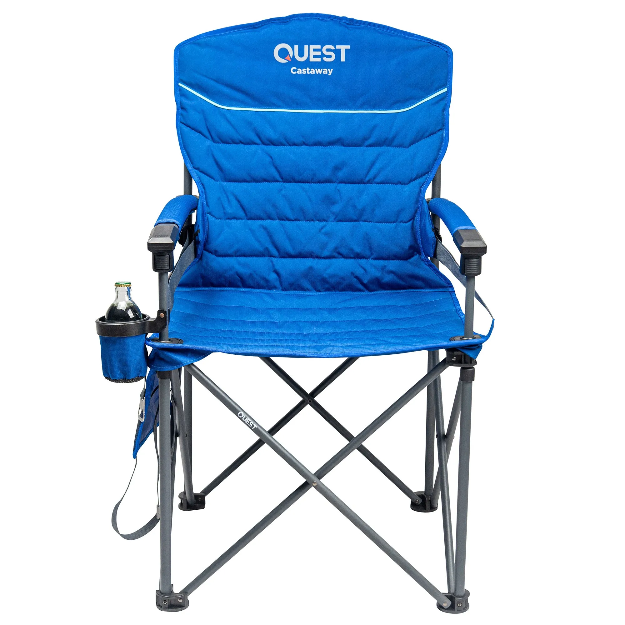 Castaway Hard Arm Camp Chair - Regal Blue