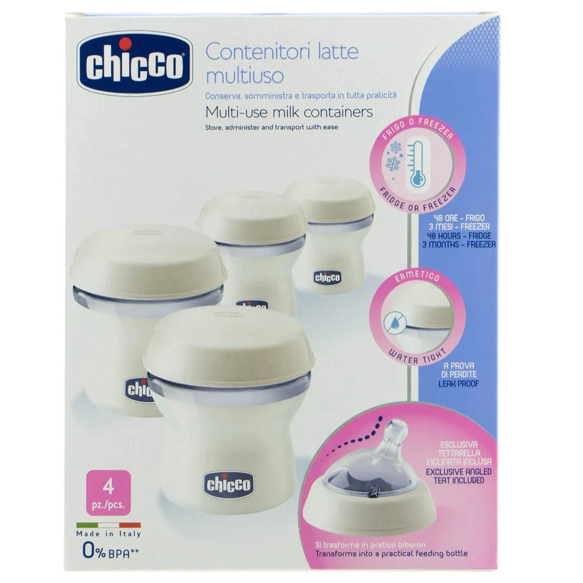 Chicco Natural Feeding Milk Container