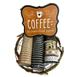 Coffee Wreath Kit