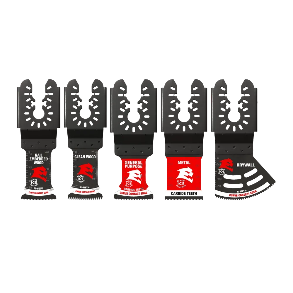 Diablo | 5 pc Universal Fit General Purpose Oscillating Blade Set (5-Piece)