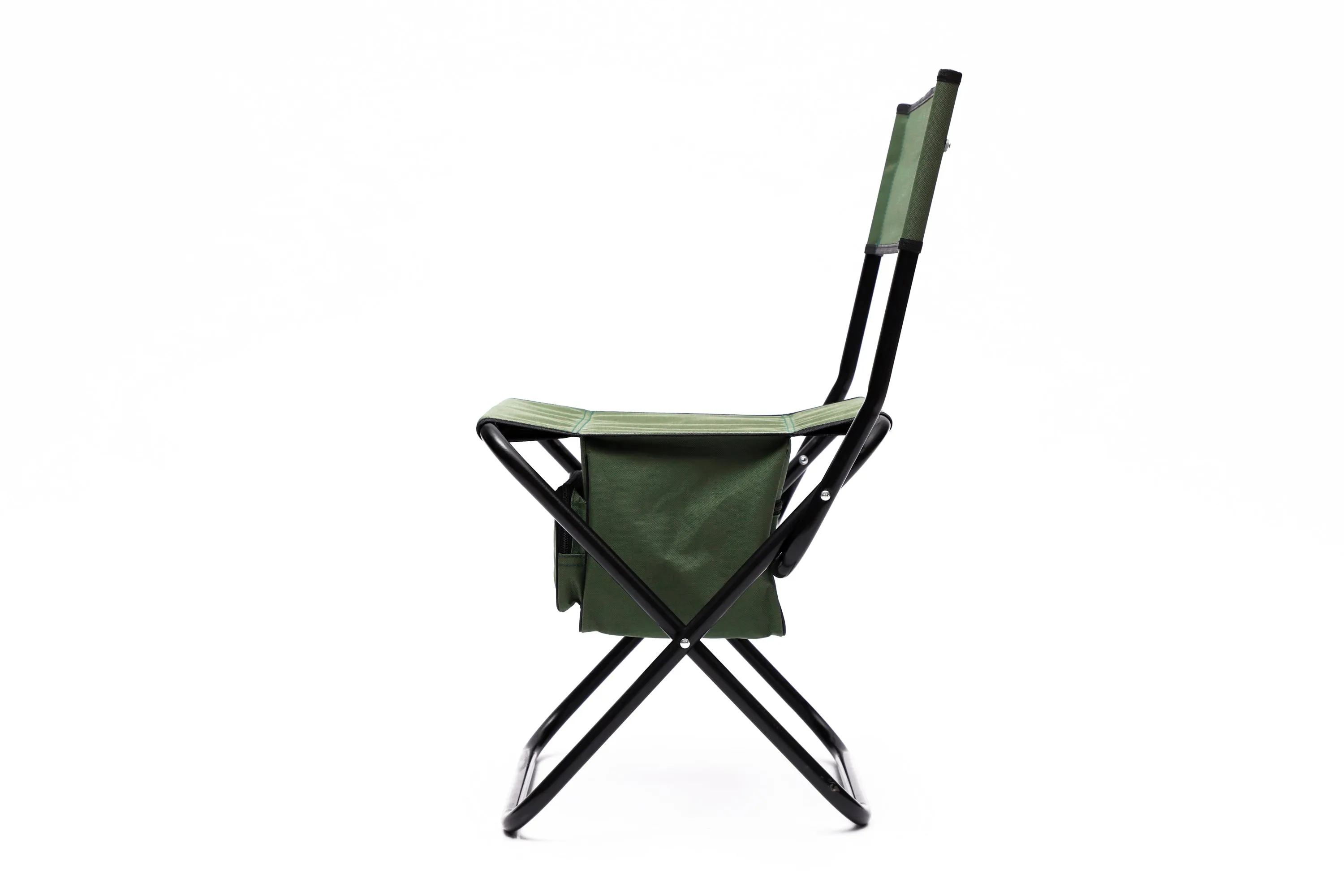 Elecwish 2-piece Folding Outdoor Chair with Storage Bag, Portable Chair Green