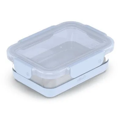 Ello 10pc Glass Meal Prep Food Storage Container Set Blue