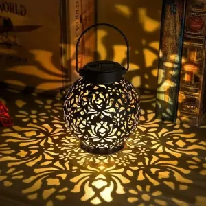 Enchanting Solar-Powered Hanging Lantern