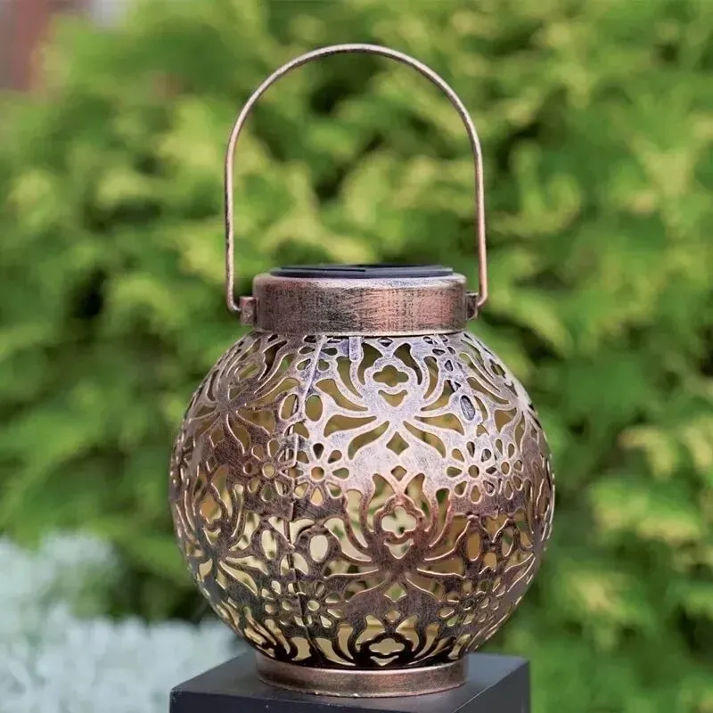 Enchanting Solar-Powered Hanging Lantern