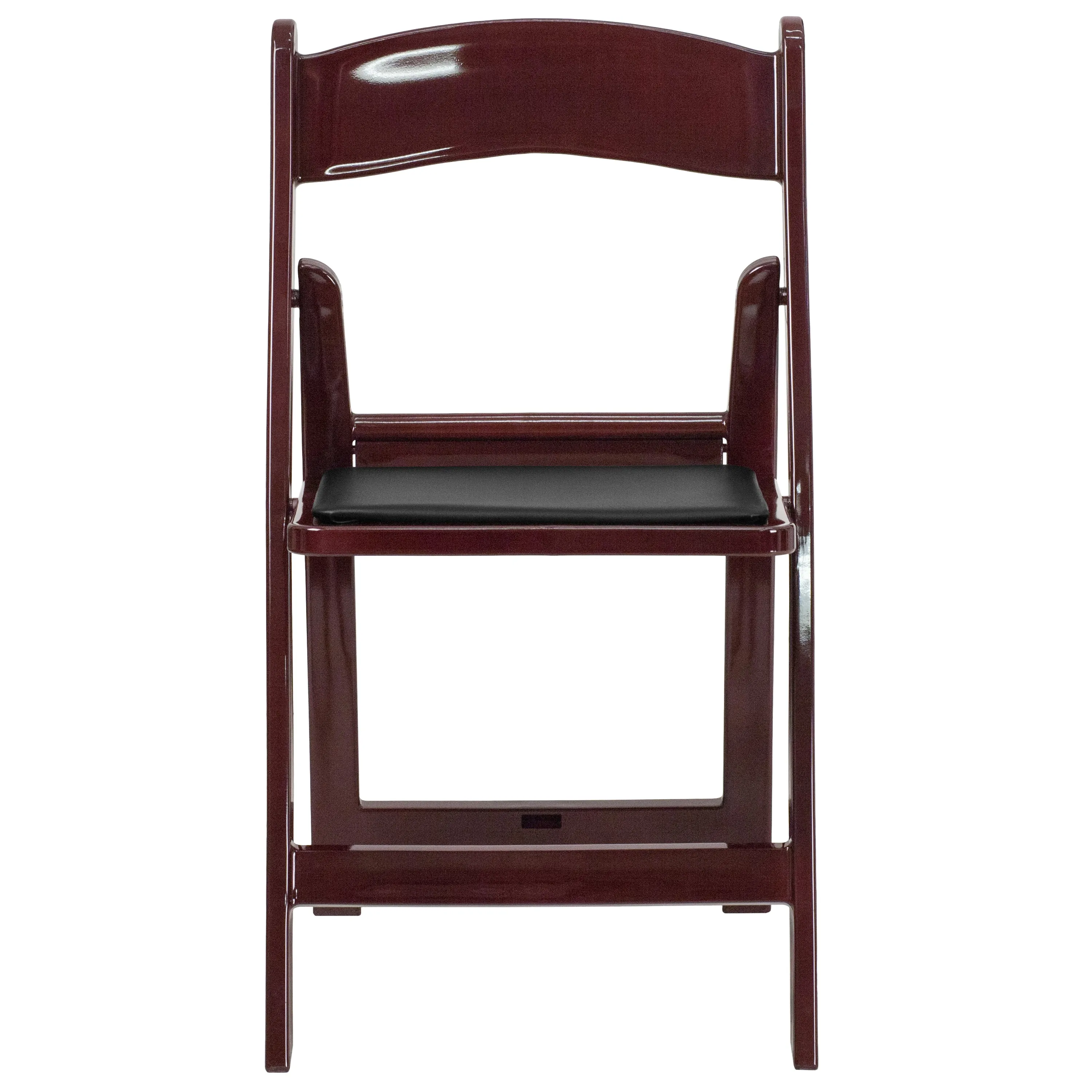 Folding Chair - Red Mahogany 2-LE-L-1-MAH-GG