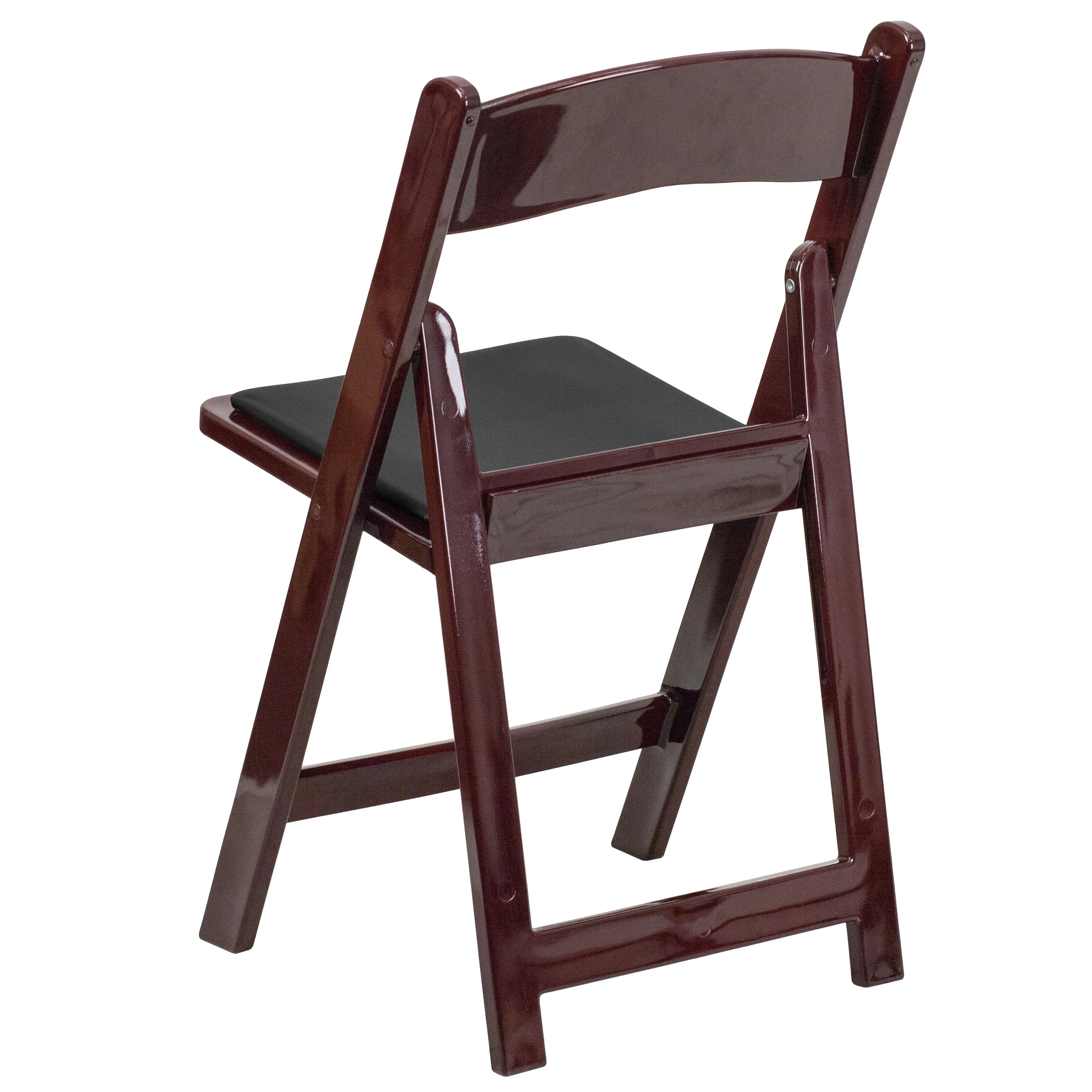 Folding Chair - Red Mahogany 2-LE-L-1-MAH-GG