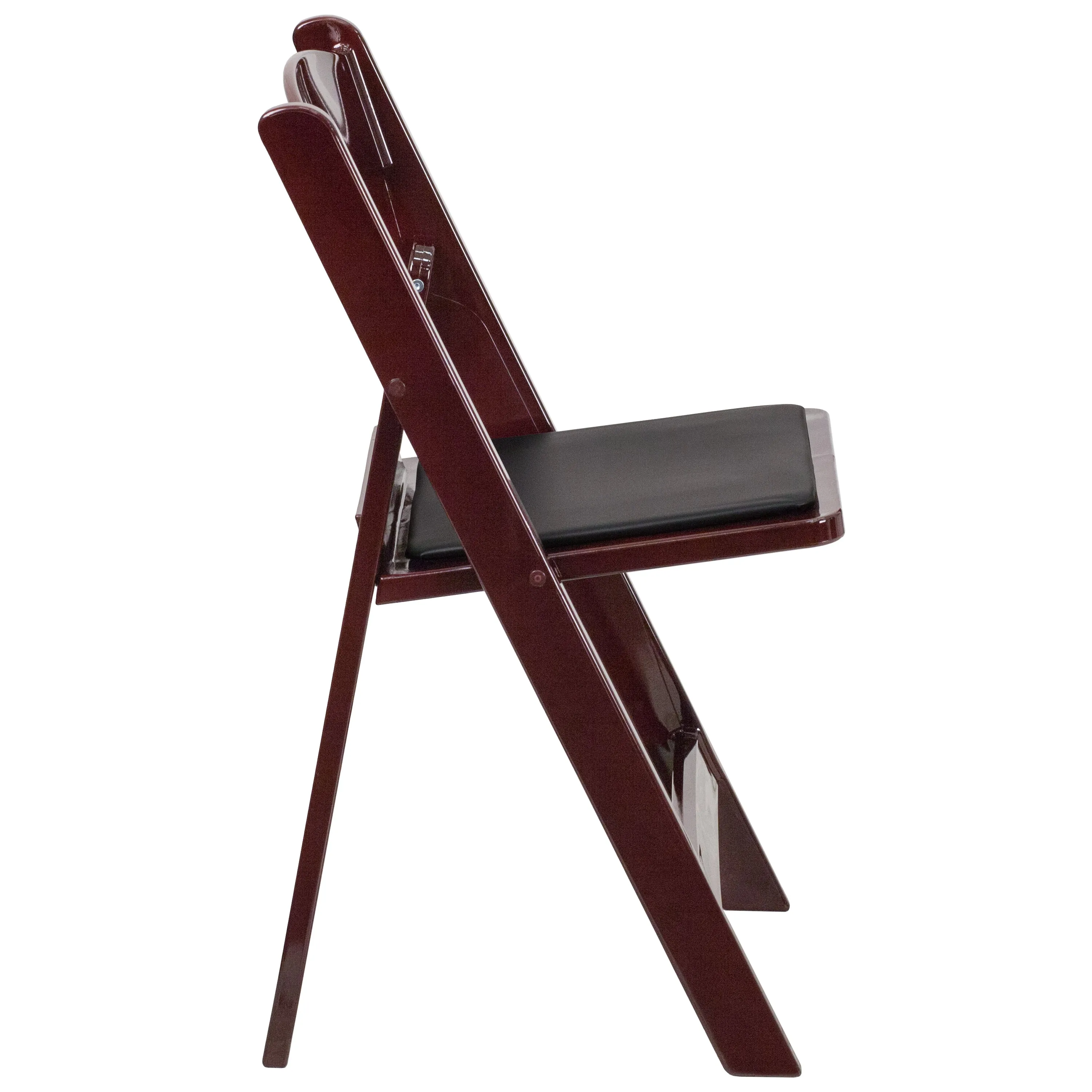 Folding Chair - Red Mahogany 2-LE-L-1-MAH-GG