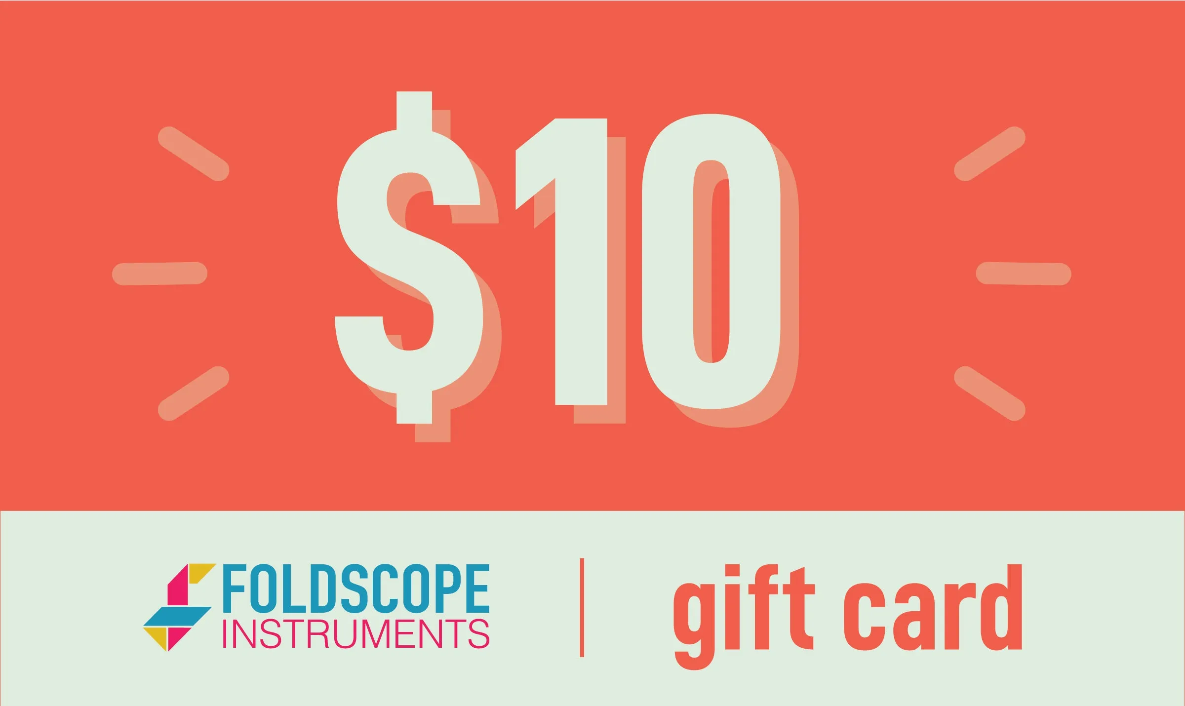 Foldscope eGift Cards - Holiday Savings!  Sale Save 5% on Gift Cards through 12/25/2024