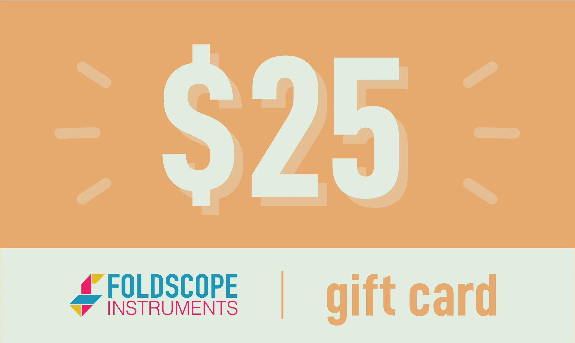 Foldscope eGift Cards - Holiday Savings!  Sale Save 5% on Gift Cards through 12/25/2024