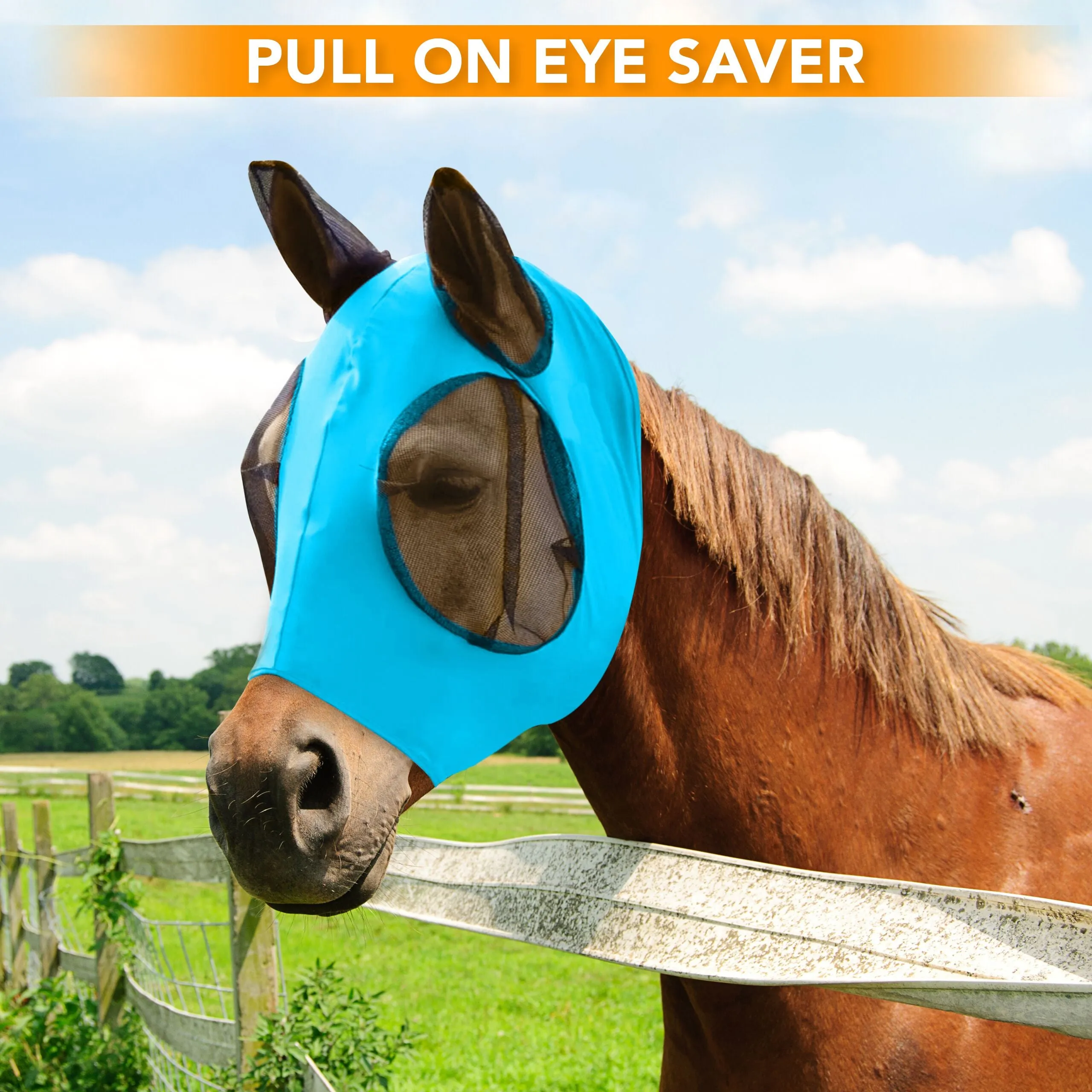 Horse Fly Mask with Ears