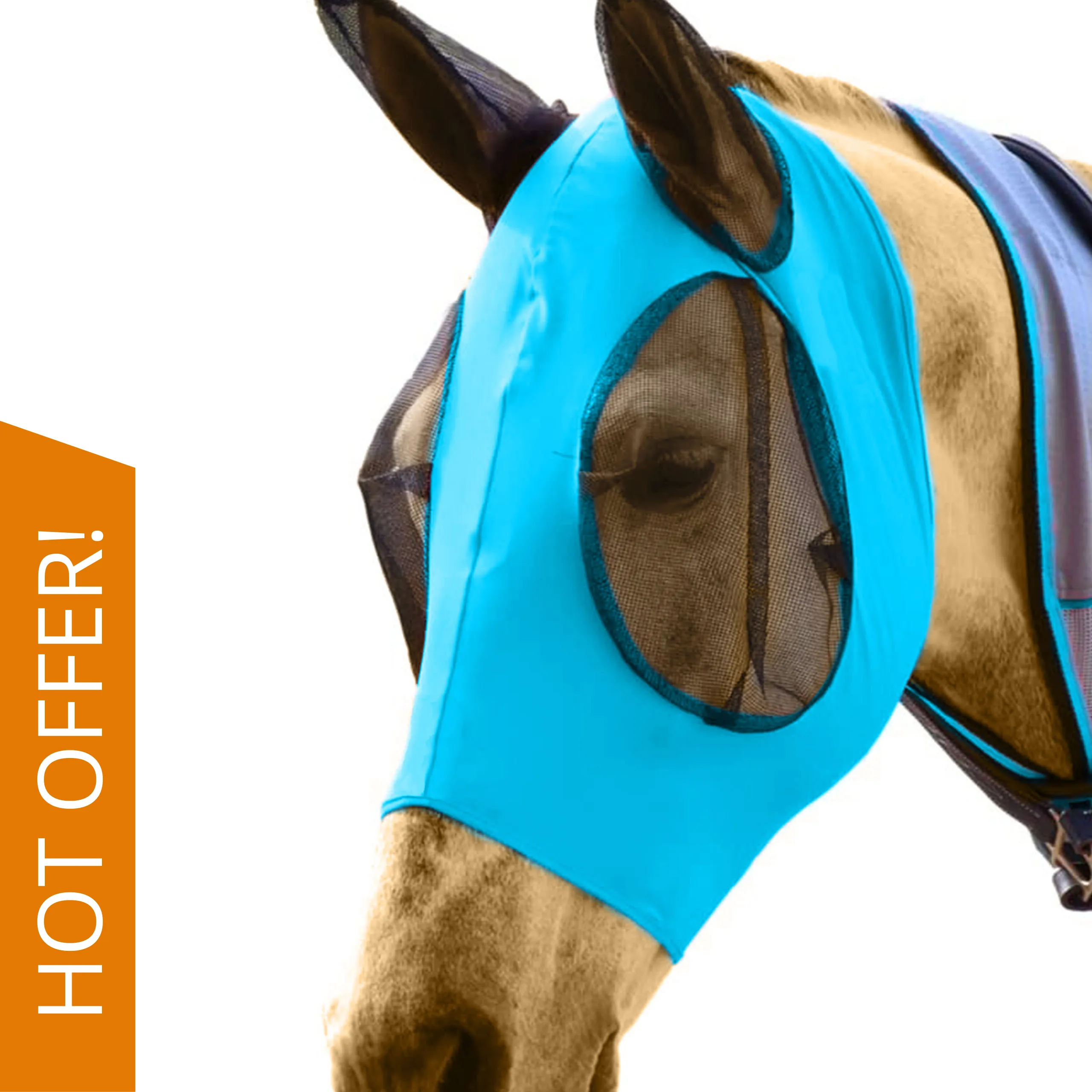 Horse Fly Mask with Ears