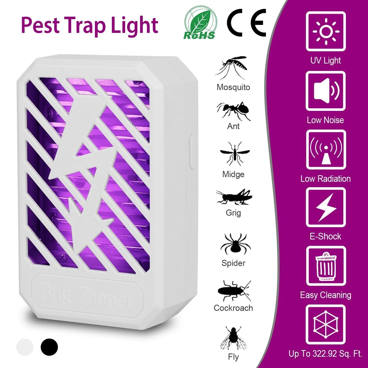 Indoor Plug In Bug Electric Zapper