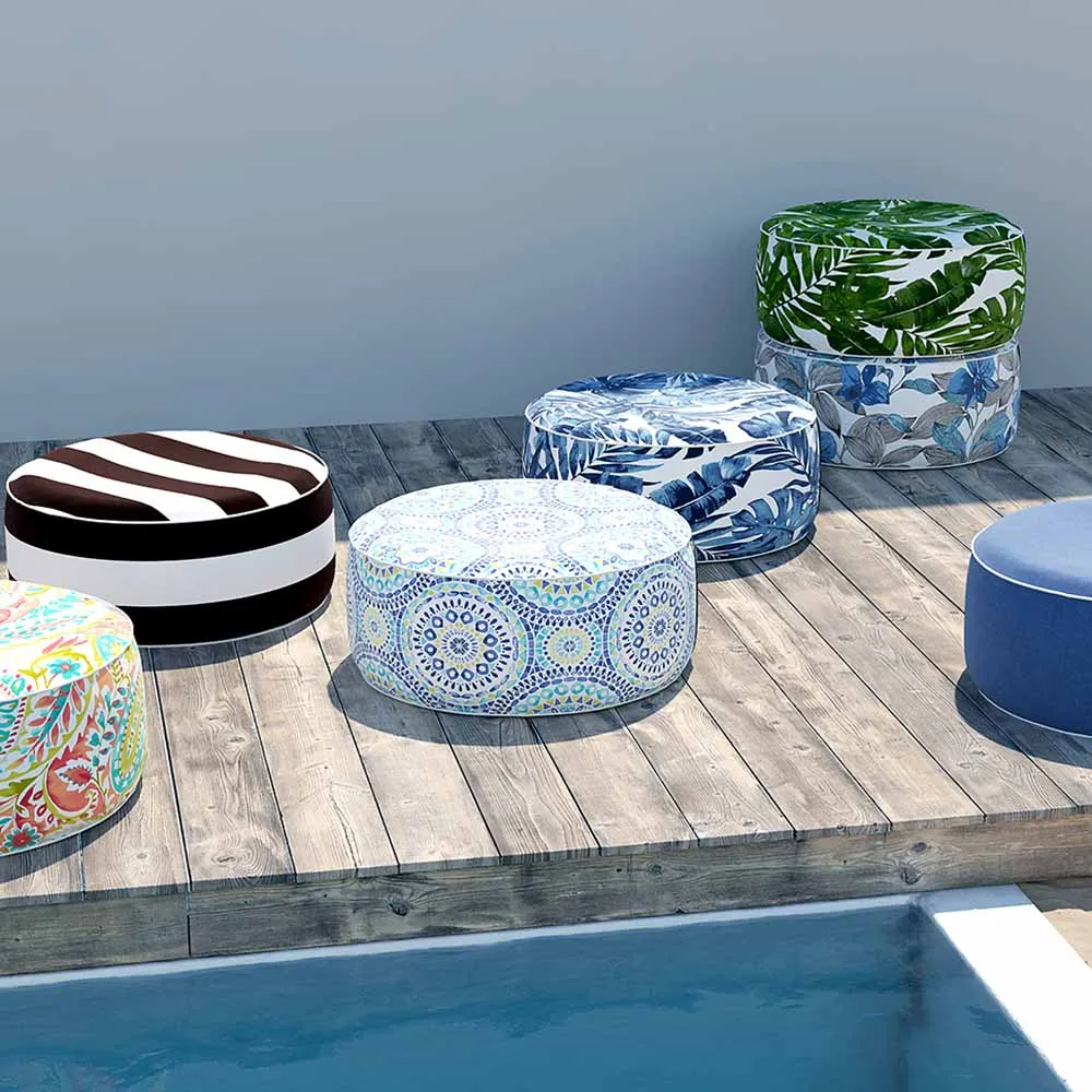 Inflatable Ottoman Delancey Lagoon LVTXIII Outdoor