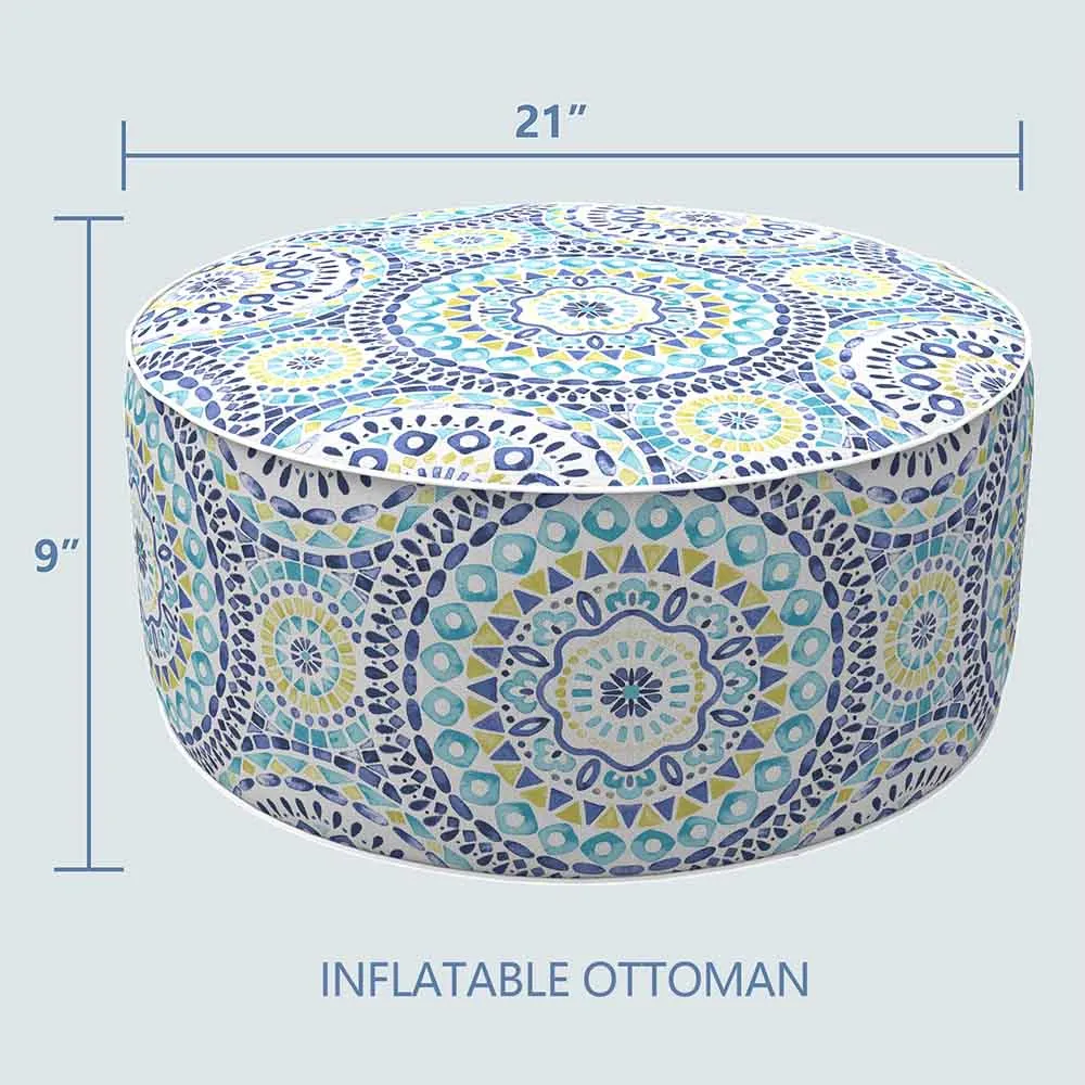 Inflatable Ottoman Delancey Lagoon LVTXIII Outdoor