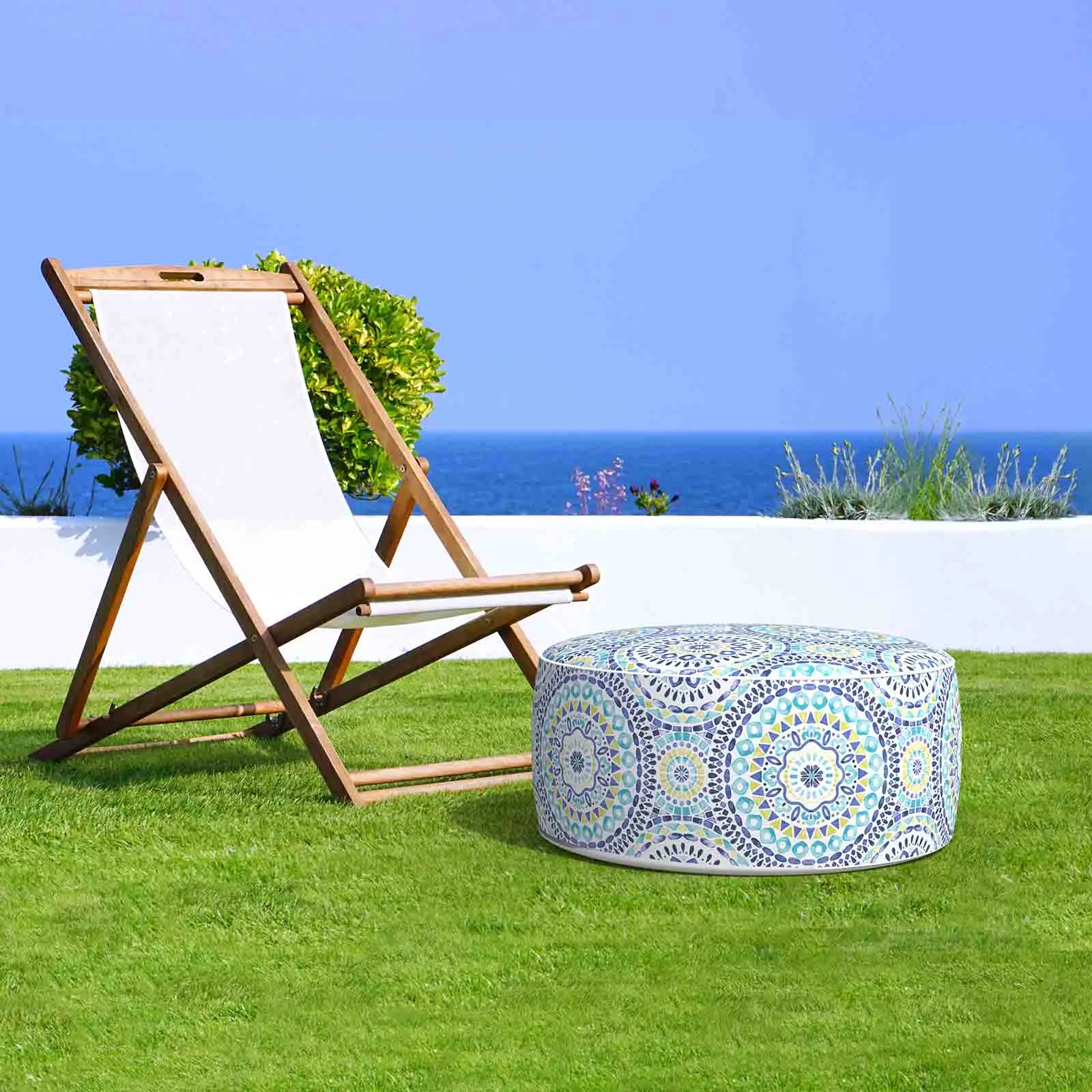 Inflatable Ottoman Delancey Lagoon LVTXIII Outdoor