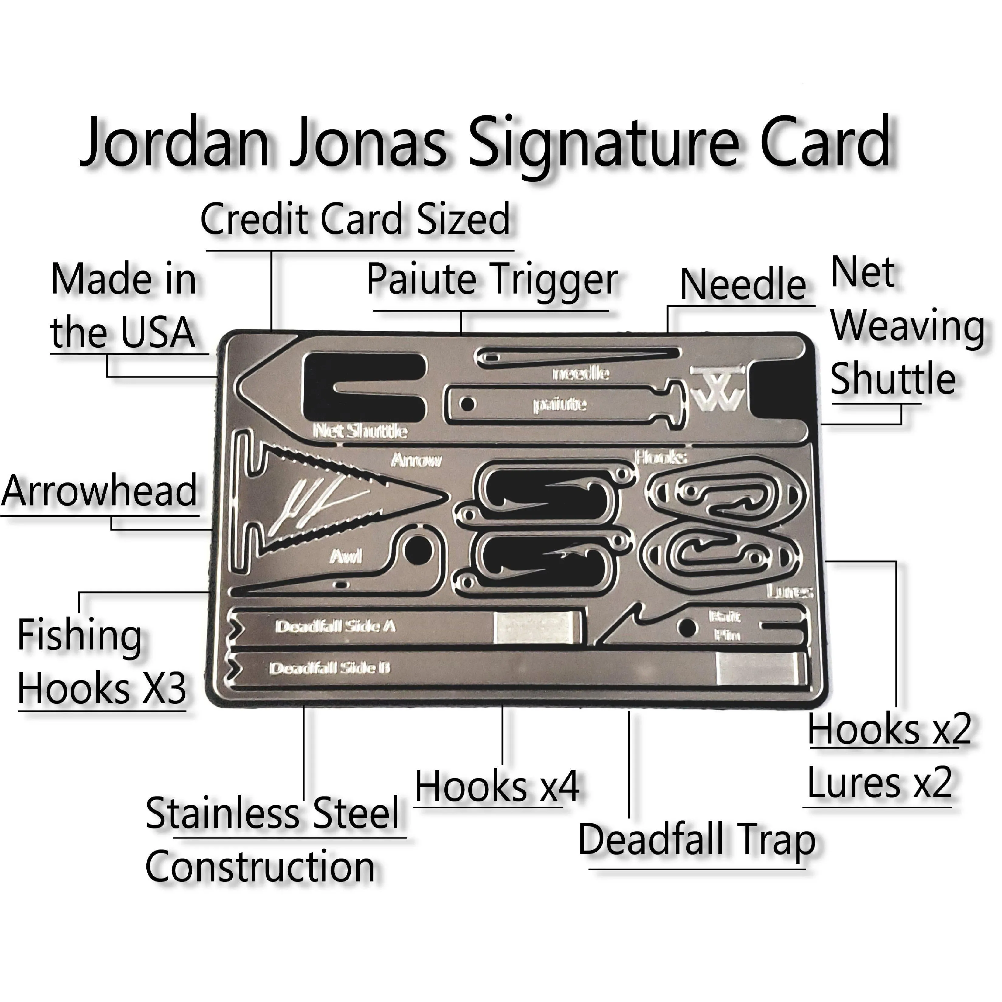 Jordan Jonas Signature Survival Card