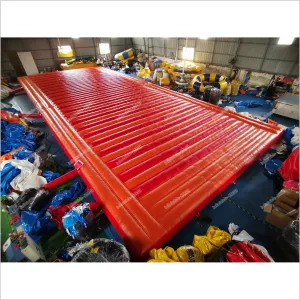 Large Inflatable Jumping Pad Trampoline Mat Tarpaulin Inflatable Bounce Board Inflatable Jumping Bag