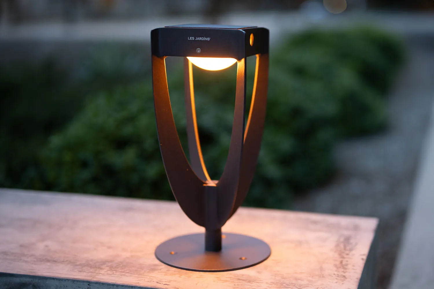 Les Jardins Tulip Solar LED Lamp