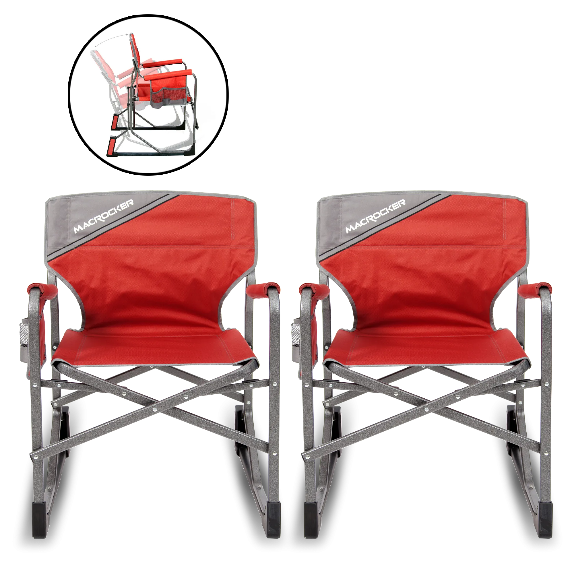 MacRocker Outdoor Rocking Chair- 2 Pack