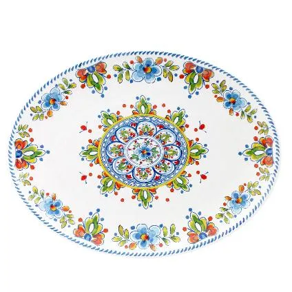 Madrid White Oval Platter 286MADW