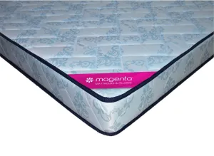 magenta Single Size 5 Inch Sleeping Mattress for Bed Breathable HR Memory Foam Lightweight Material Feel Relax Rollable Mattress in Blue Color - (72X48X5)