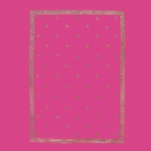 Maharaja 1.5m Wall - Gold Star - Rani Pink