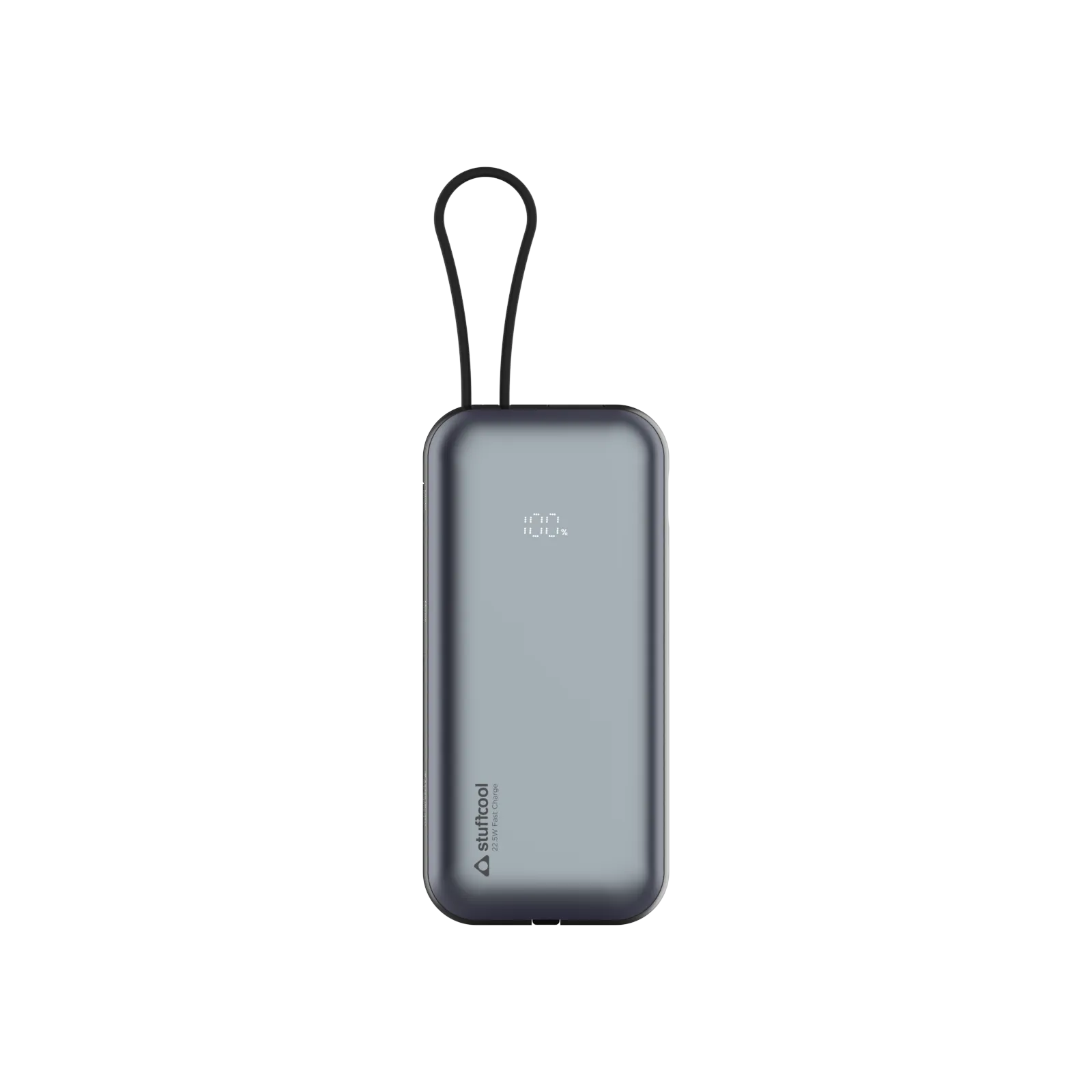 Miles 10000mAH Powerbank with built-in Type-C and Lightning cable