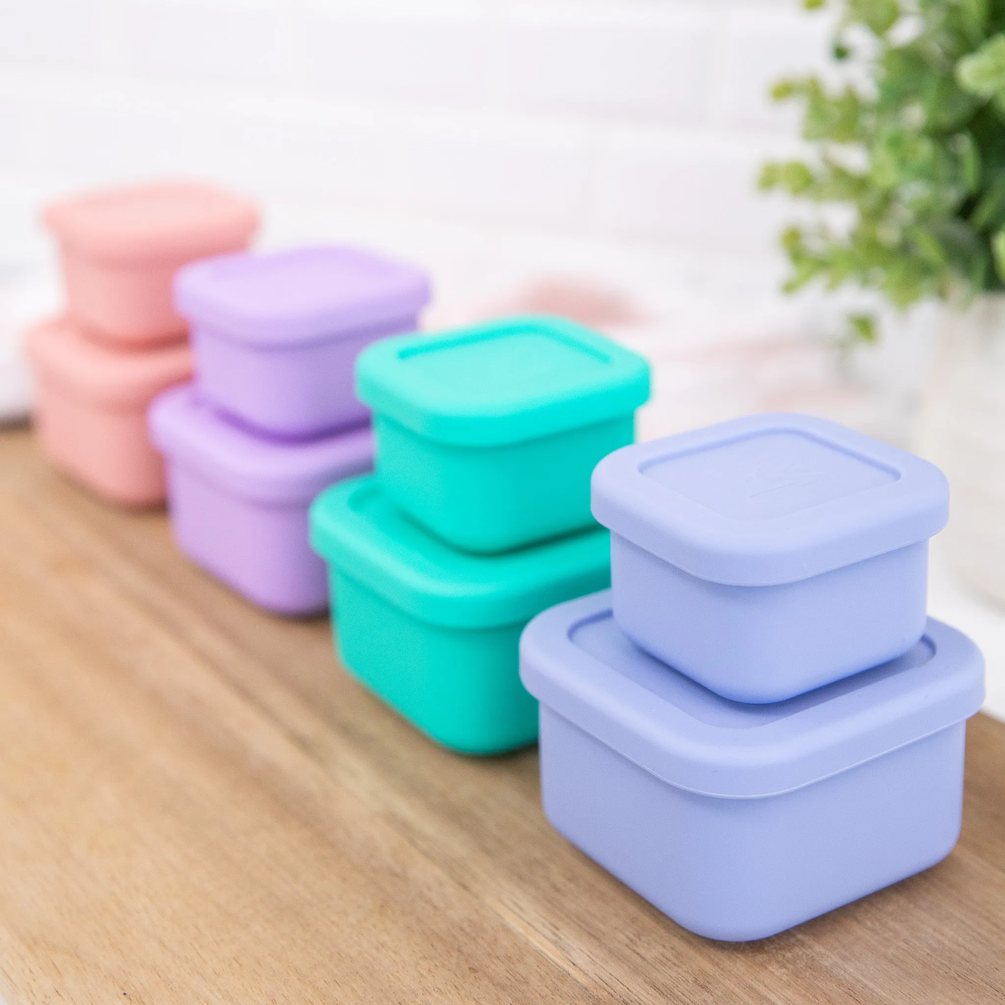 MontiiCo Silicone Nesting Tubs - Camellia