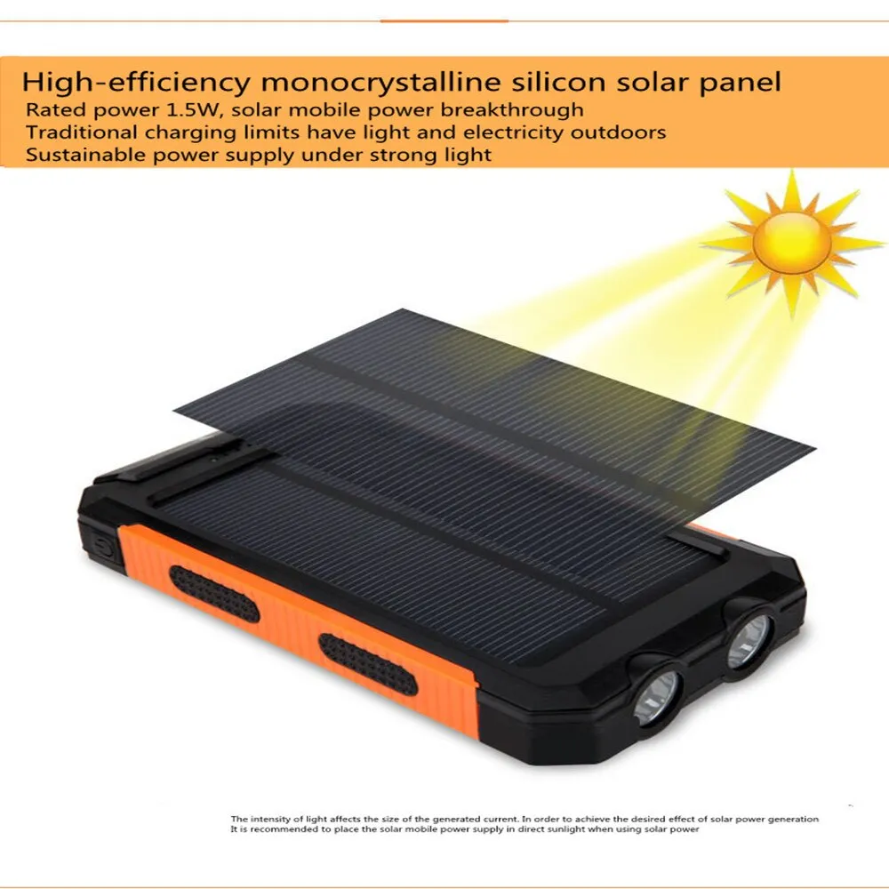 Norway Eclipse 10000mAh Solar Power Bank