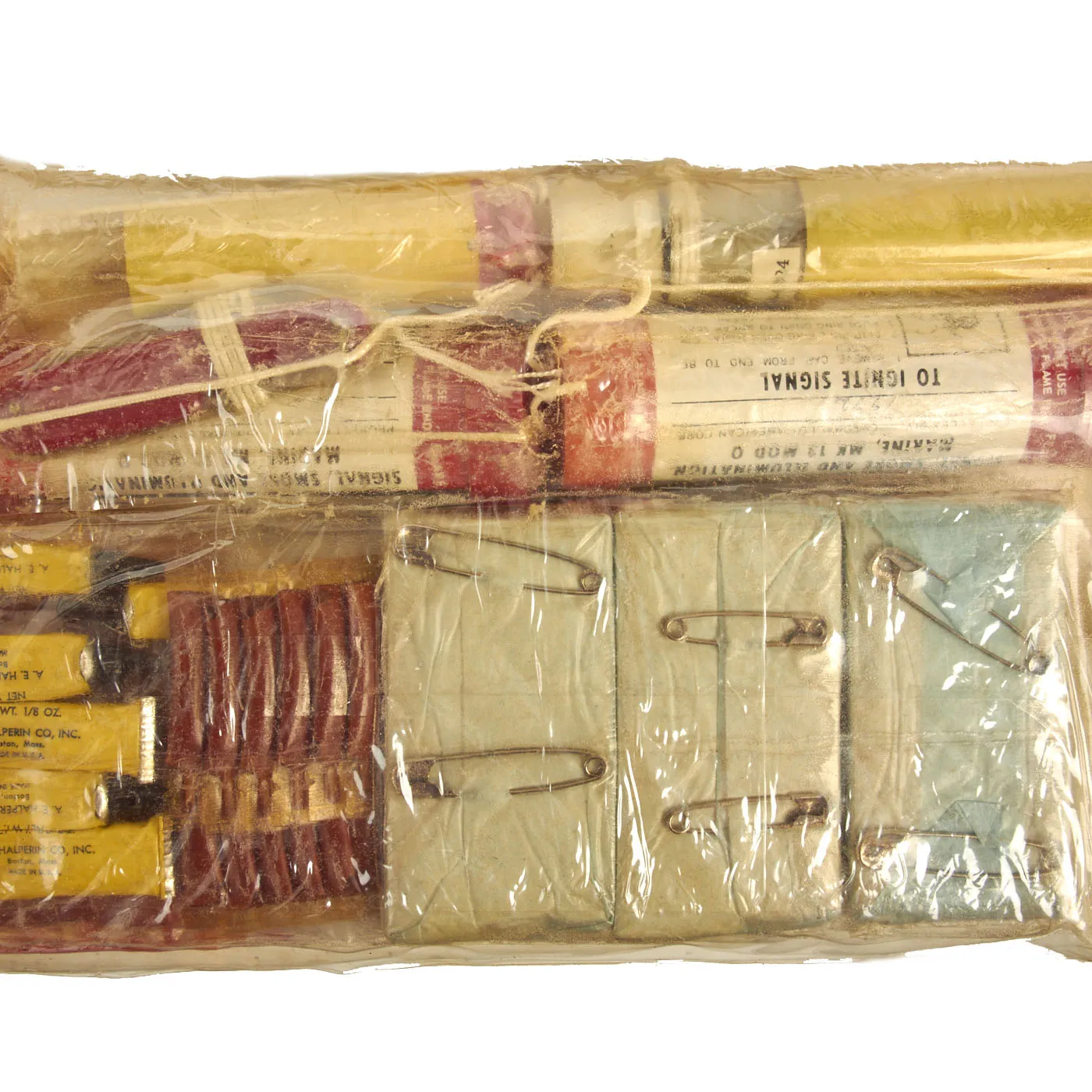 Original U.S. Vietnam War Lifeboat Survival Kit - Unopened