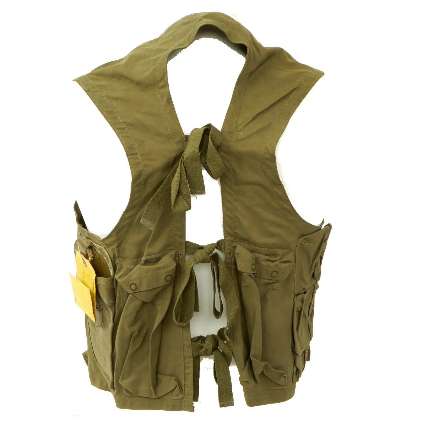 Original U.S. WWII USAAF Pilot Type C-1 Emergency Sustenance Vest in Excellent Condition