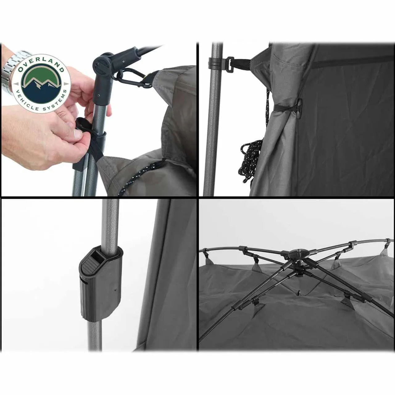 Overland Vehicle Systems Portable Privacy Room W/ Shower