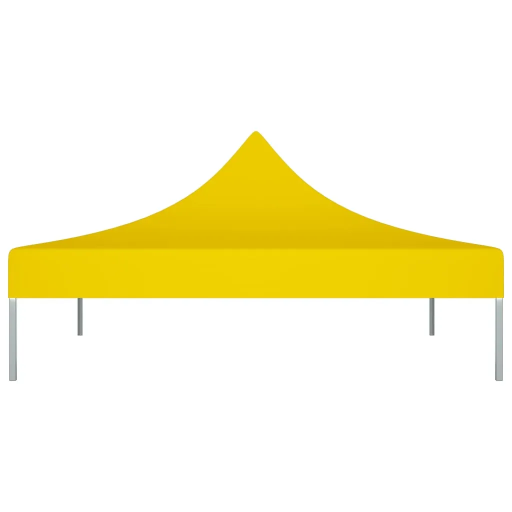 Party Tent Roof 3x3 m Yellow 270 g/m²