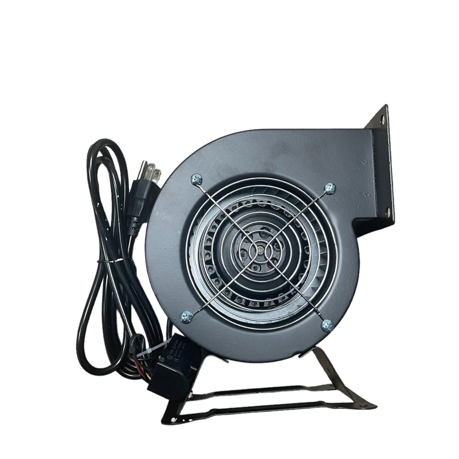 Portable Air Blower for Inflatables Centrifugal Blower Small Metal Case 60W Low Noise and Simple Operation