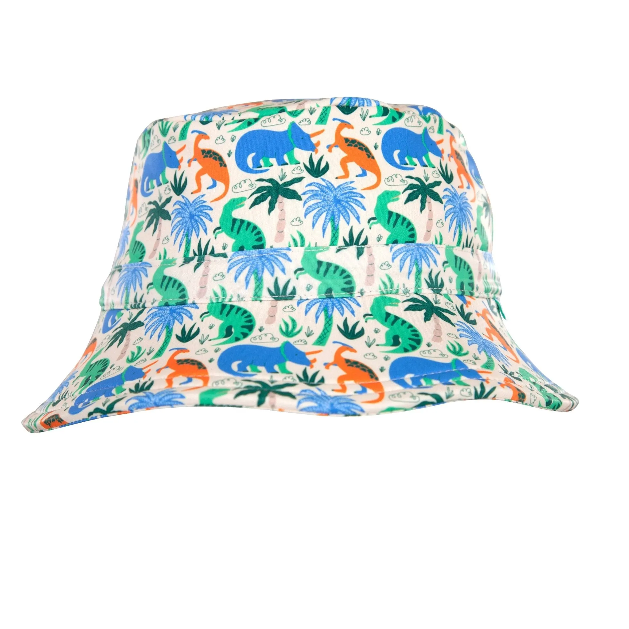 Prehistoric Wide Brim Swim Bucket Hat