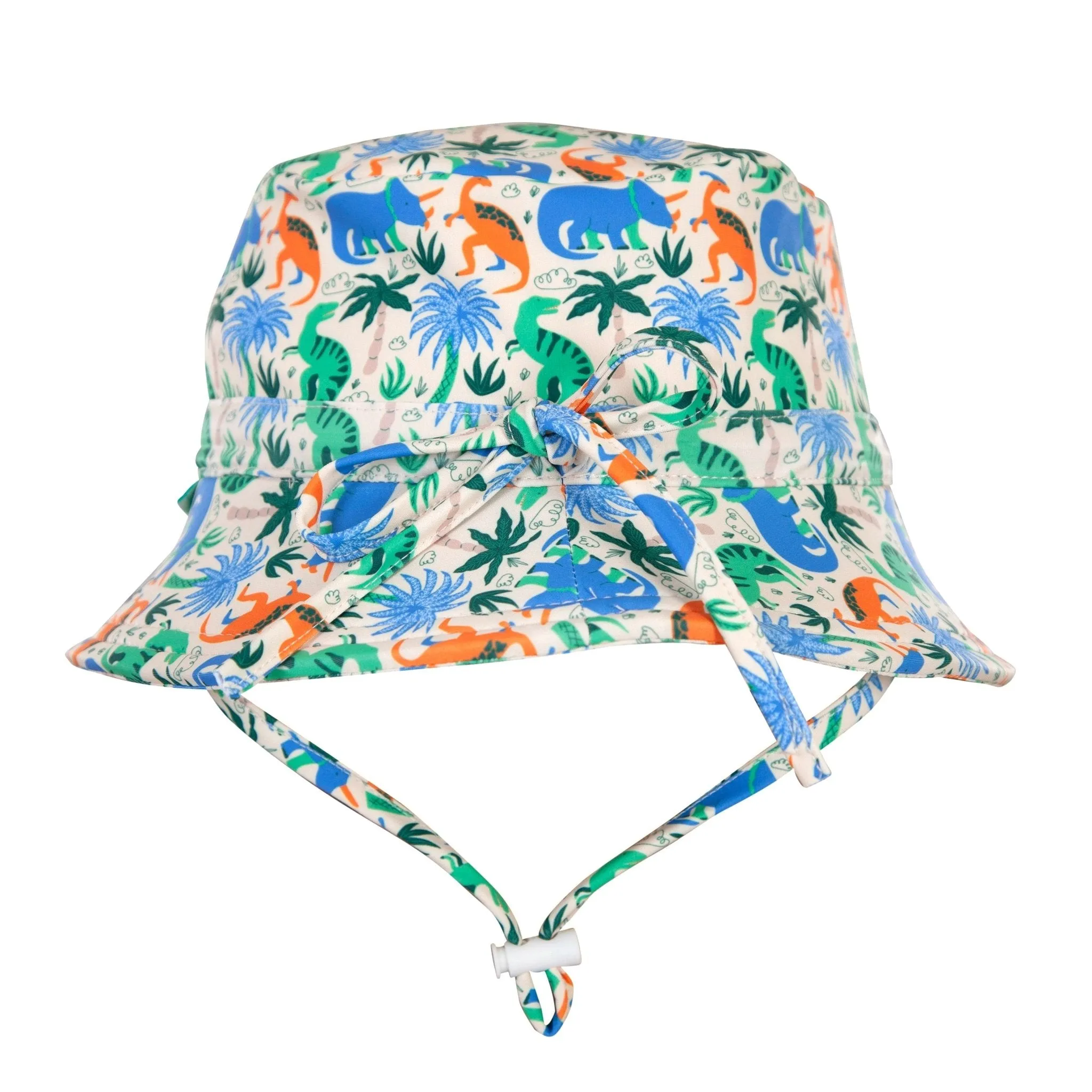 Prehistoric Wide Brim Swim Bucket Hat