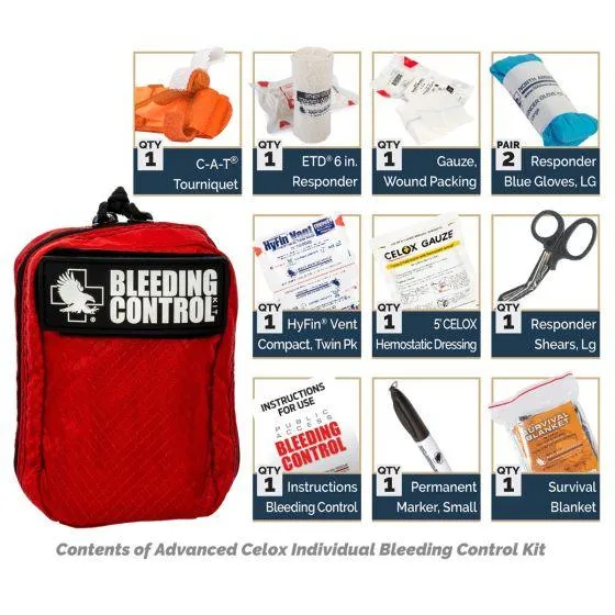 Public Access Bleeding Control Kit - Nylon