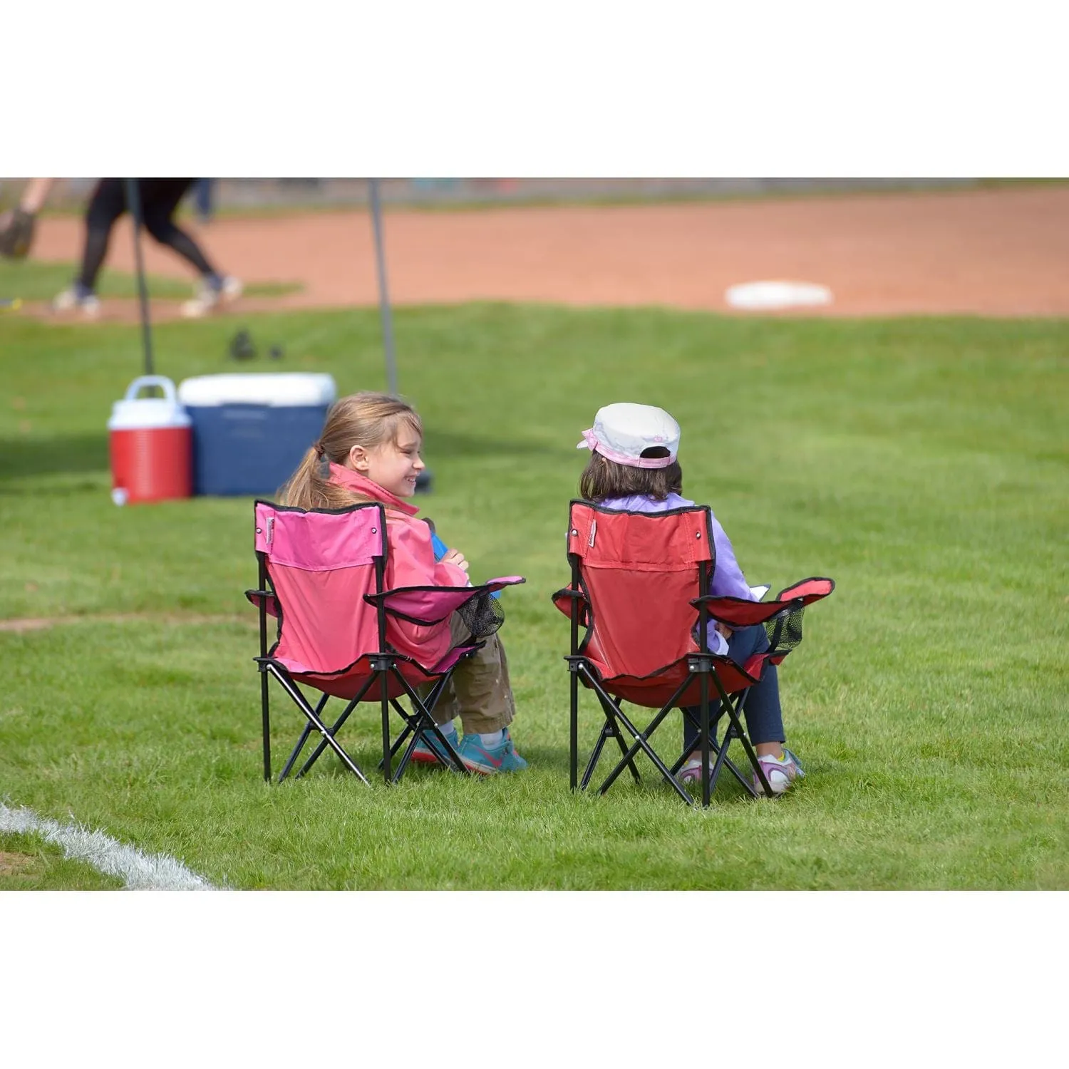 Quik Chair | Kid's Folding Chair - Red