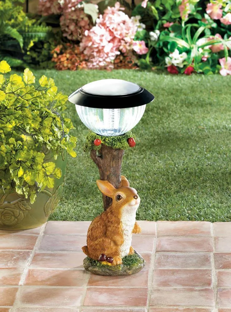 Rabbit Solar Garden Path Light