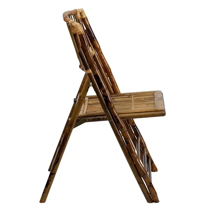 Rivera Wood Folding Chair, Bamboo