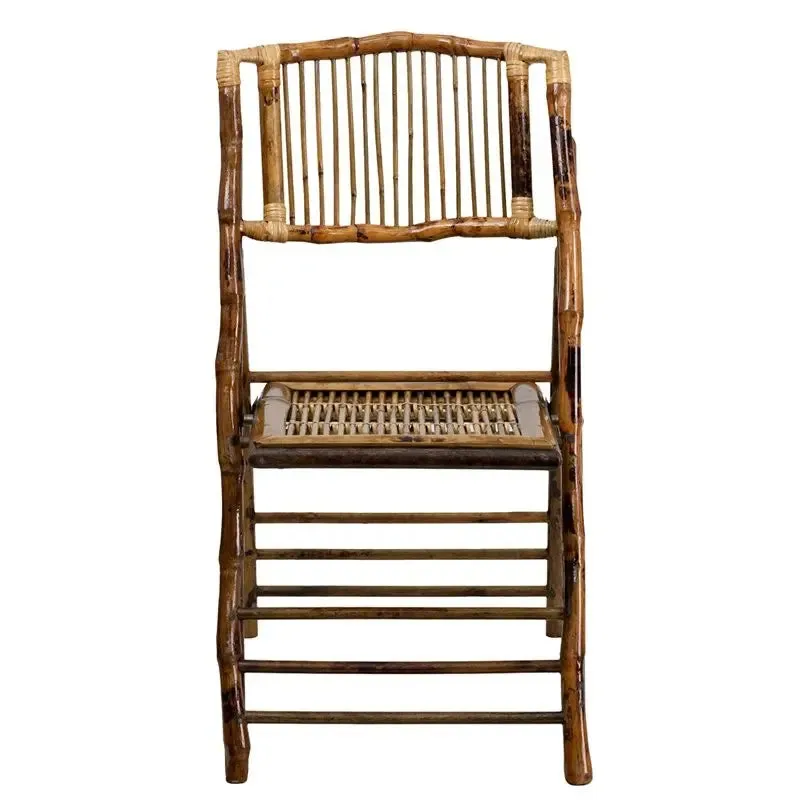 Rivera Wood Folding Chair, Bamboo